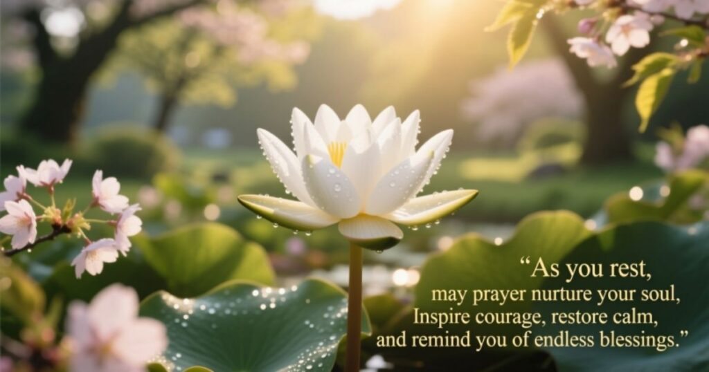 A Prayer Before Bed