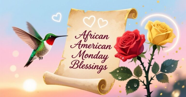 African American Monday Blessings