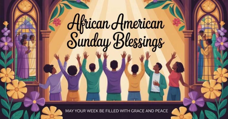 African American Sunday Blessings