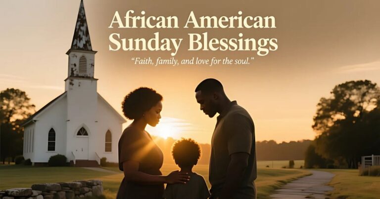 African American Sunday Blessings