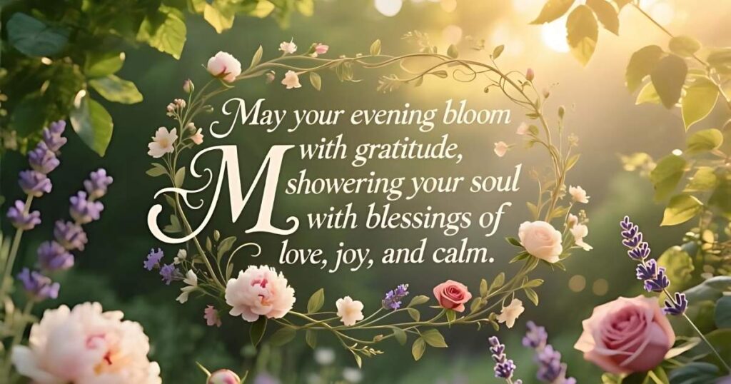 Beautiful Good Evening Messages For Loved Ones