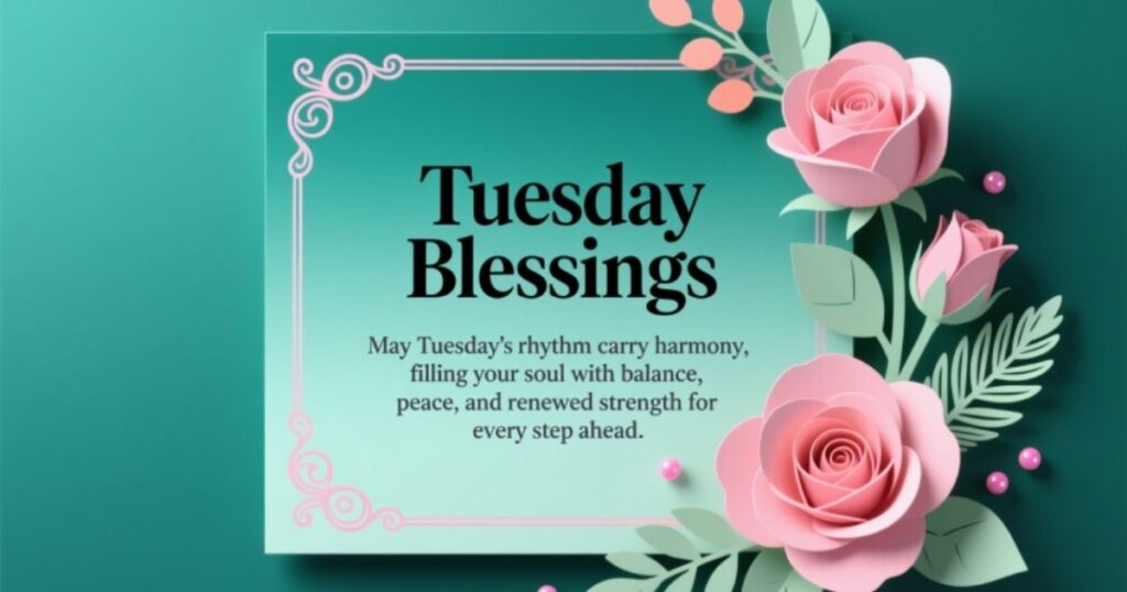 Beautiful Tuesday Blessings