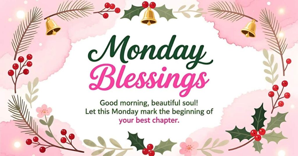 Good Morning Monday Blessings for a Fresh Start