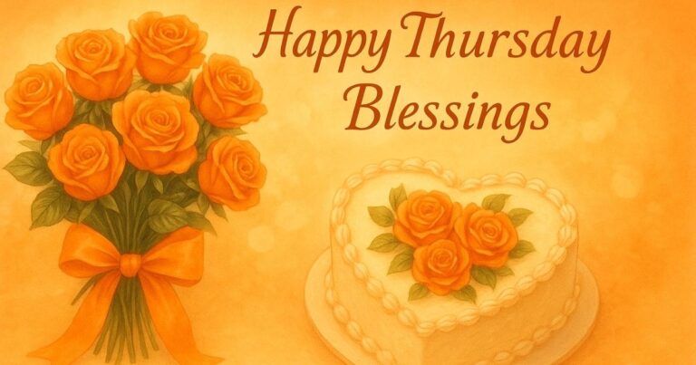 Good Morning Thursday Blessings