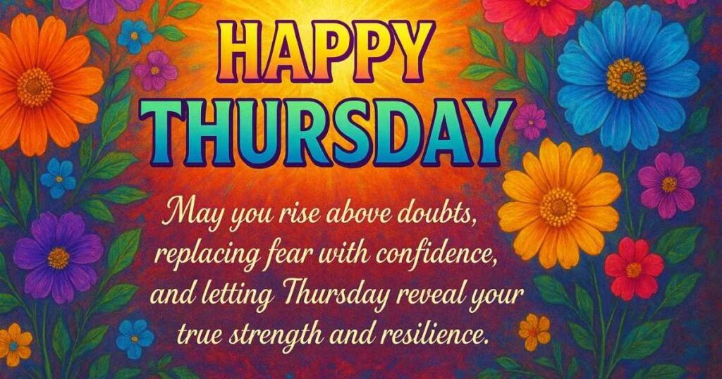 Inspirational Thursday Blessings