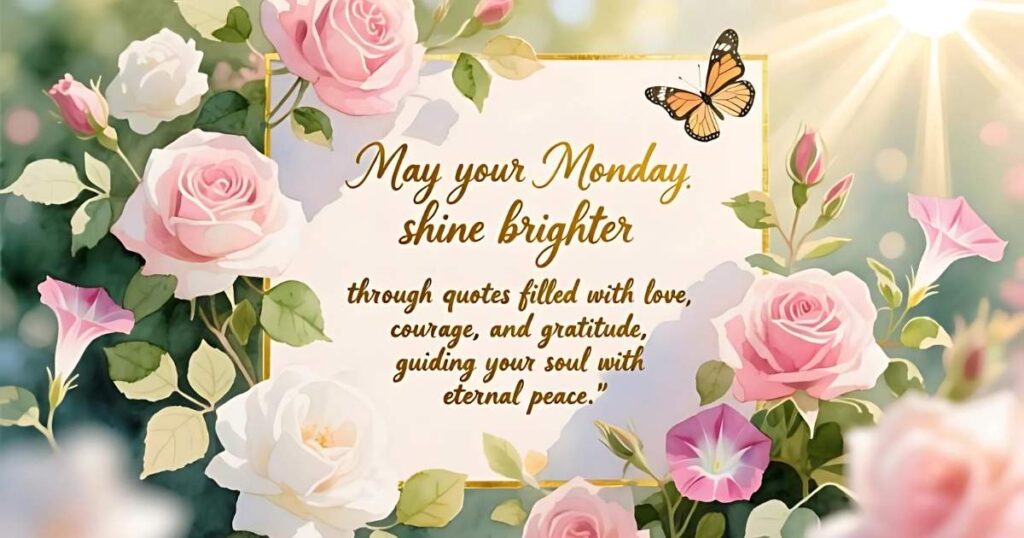 Monday Blessings Quotes