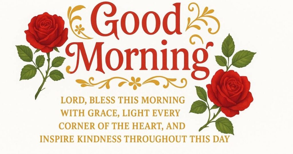 Morning Blessing Prayer