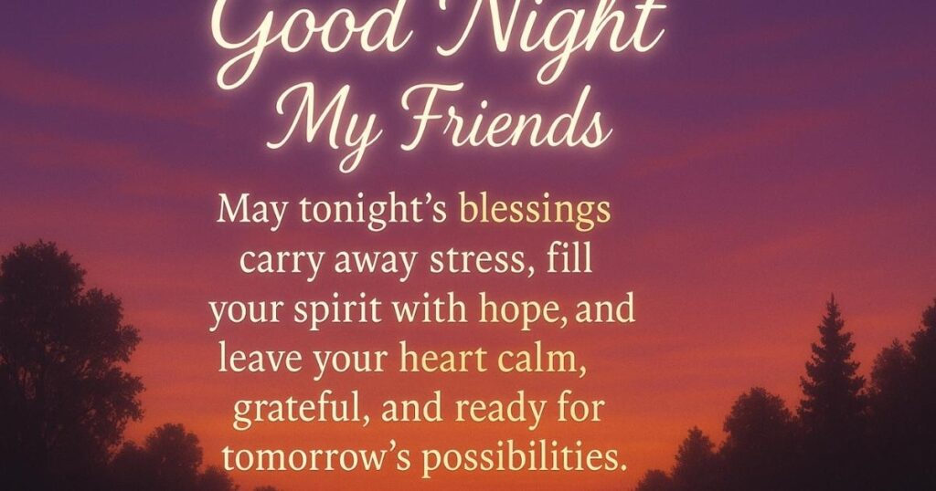 Saturday Night Blessings