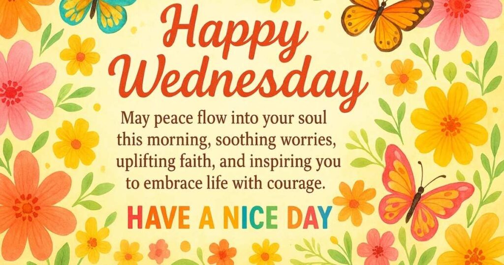Wednesday Morning Blessings