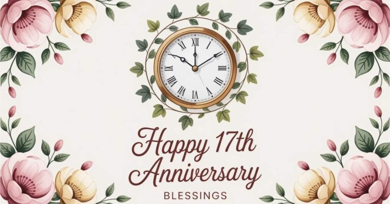 Happy 17th Anniversary Blessings