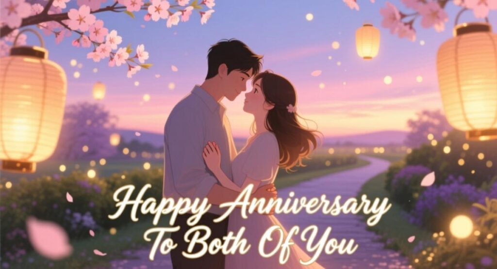 Happy Anniversary To Both Of You