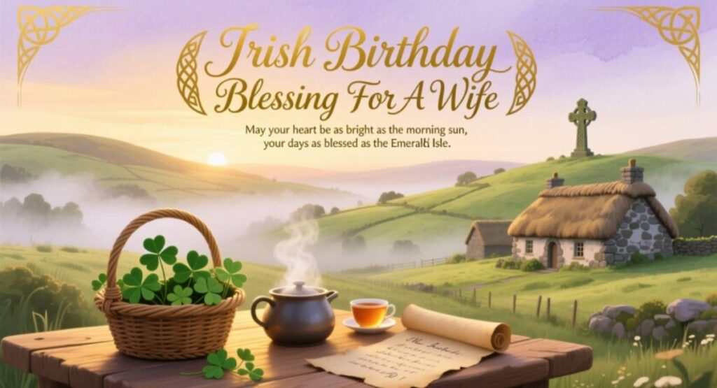Irish Birthday Blessing For A Wife