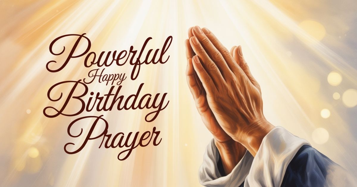Birthday Prayer