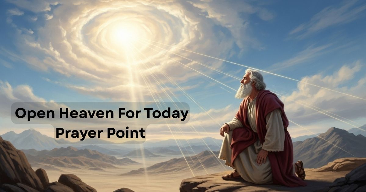Open Heaven For Today Prayer Point
