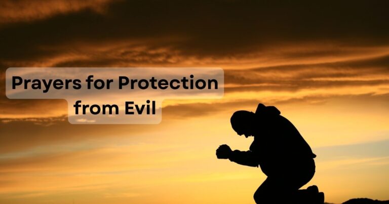 Prayers for Protection from Evil